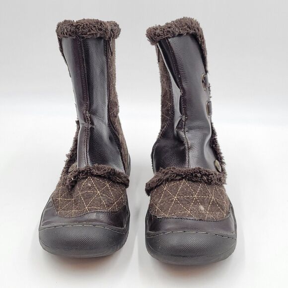 JBU by Jambu Iceburg Ankle Side-Zip Winter Boots Dark Brown Women's Size 6.5 M - Picture 2 of 10